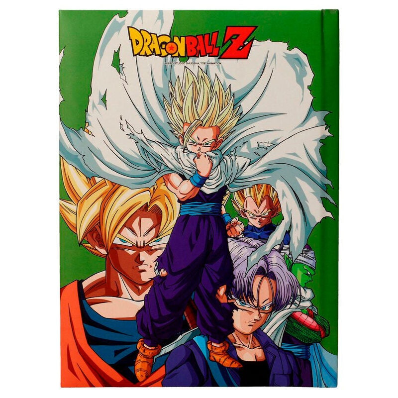 Dragon Ball Z Cell Final Battle Notebook med LED-ljus