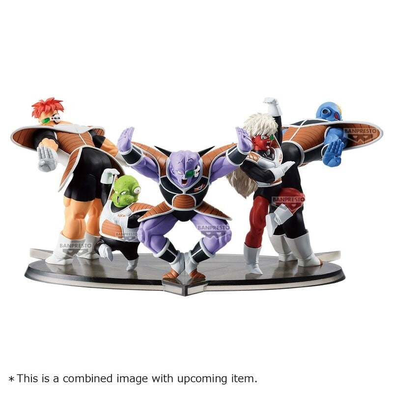Dragon Ball Z Guldo Solid Edge Works Figur, 8 cm samlarobjekt