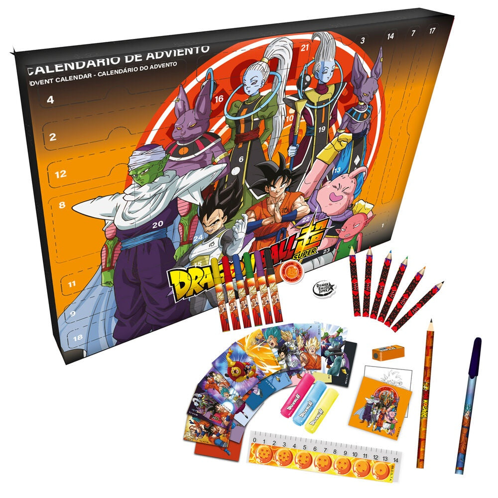 Dragon Ball adventskalender med samlarfigurer och överraskningar