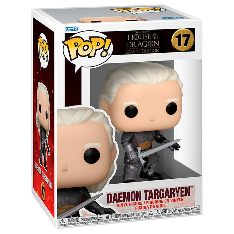 Drakens hus Daemon Targaryen figur, samlarleksak