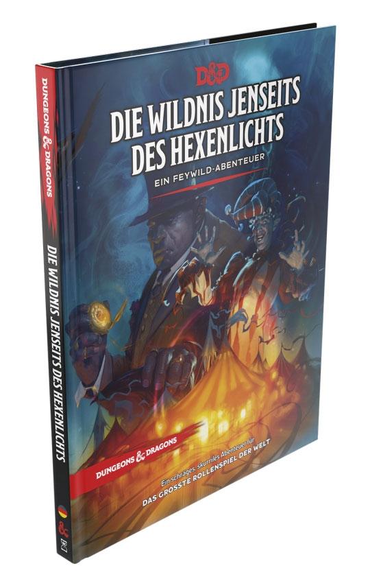 Dungeons &amp; Dragons RPG Adventurebook The Wilderness Beyond the Witchlight tysk