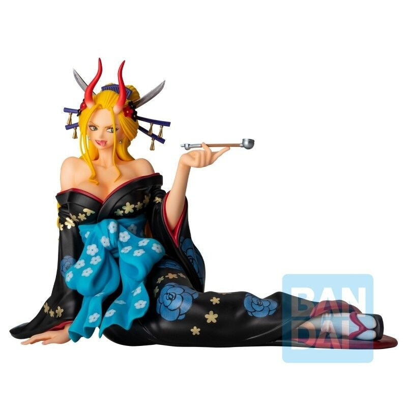 Ett stycke svart Maria Ichibansho-figur, 15 cm samlarobjekt