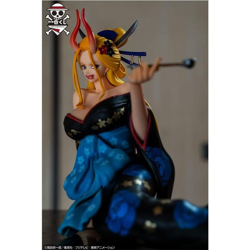 Ett stycke svart Maria Ichibansho-figur, 15 cm samlarobjekt