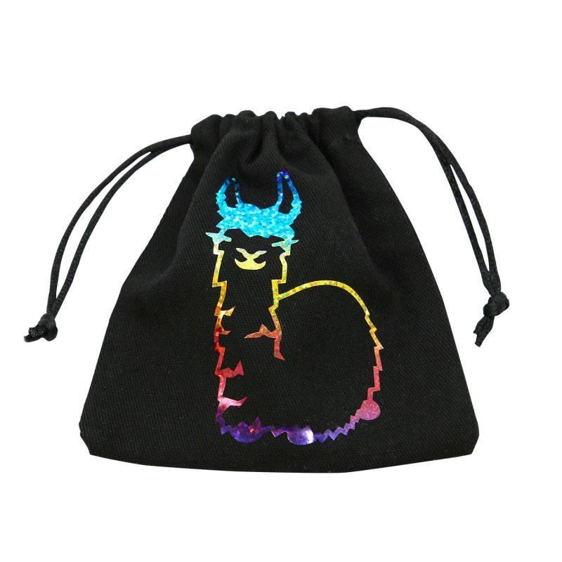 Fabulous Lama Dice Bag Rainbow