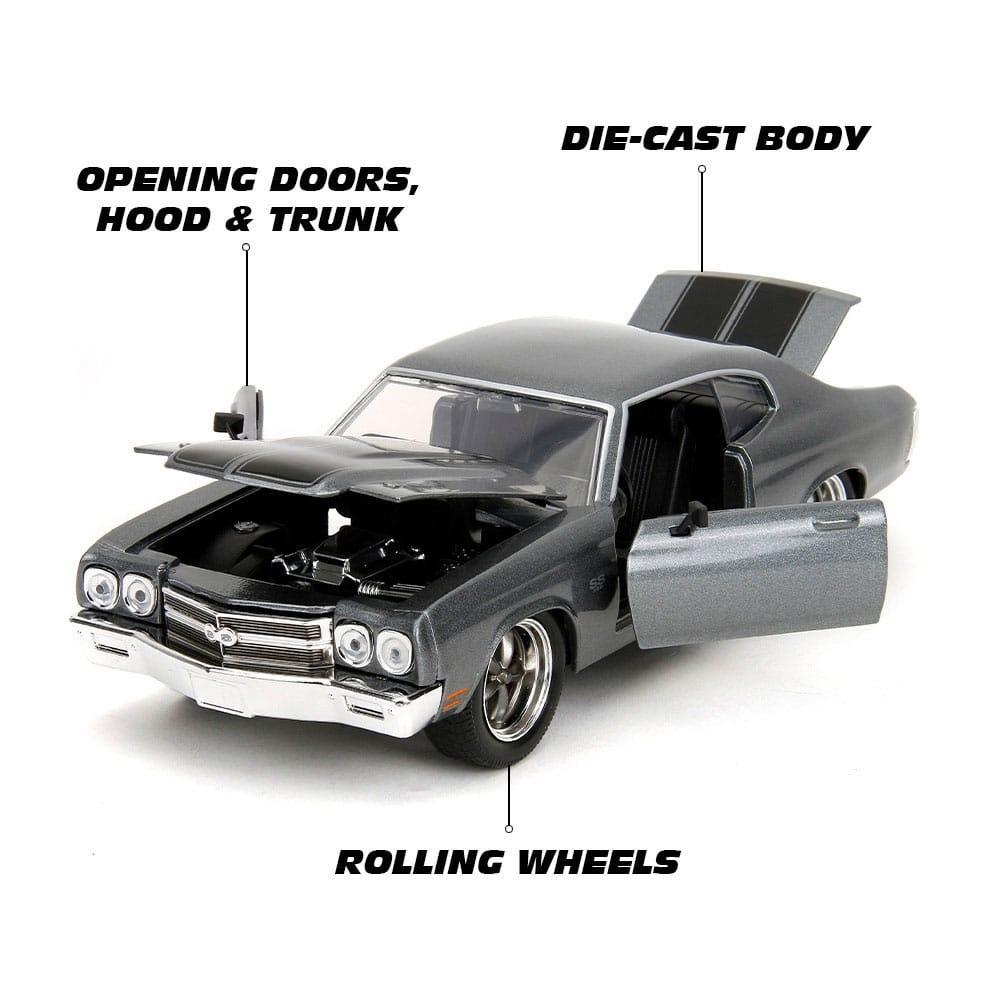 Fast &amp; Furious Diecast Model 1/24 1970 Chevrolet