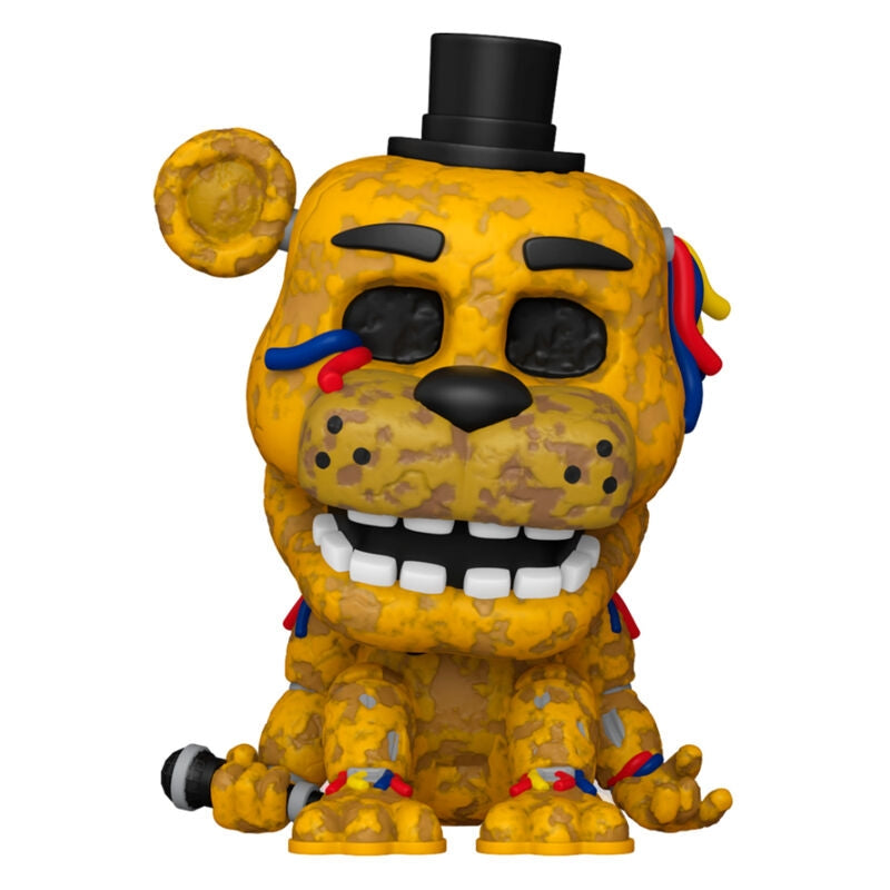 Fem nätter på Freddys förtorkade gyllene Freddy actionfigur