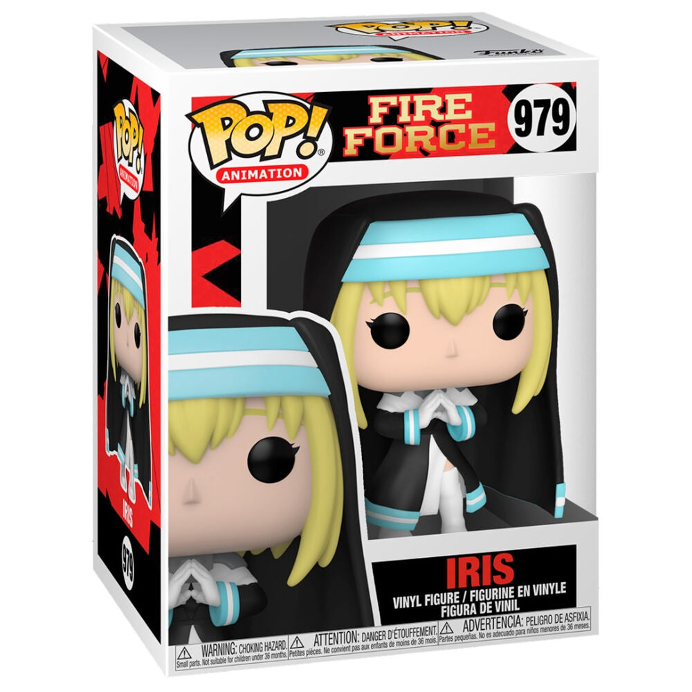 Fire Force Iris Figur - Samlarbar Anime Character Toy
