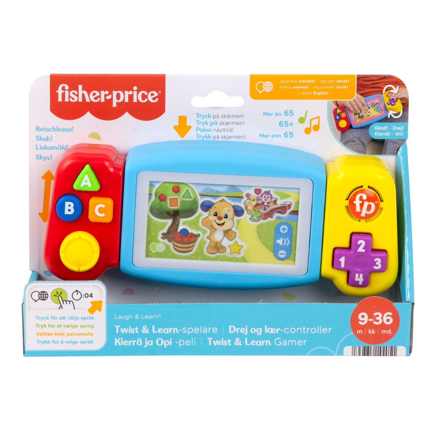 Fisher-Price Twist & Learn Games Nordic