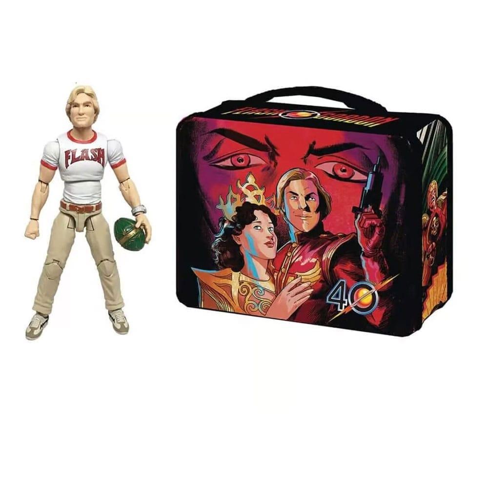 Flash Gordon Hero HACKS Action Figur Flash Gordon med madkasse