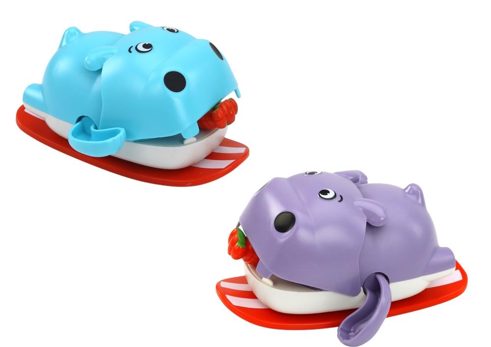 Floating Hippo Bath Toy: Kul och lärorikt