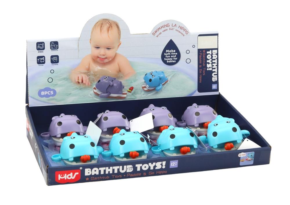 Floating Hippo Bath Toy: Kul och lärorikt