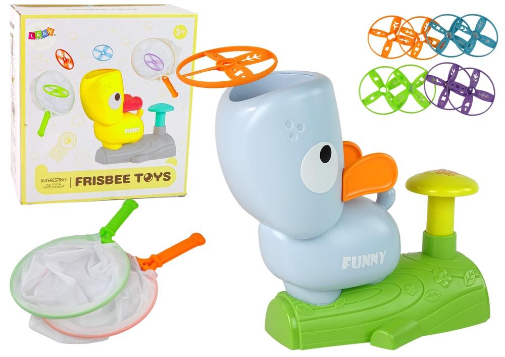 Fang Frisbee Duck Catapult: Sjovt Family Dexterity Arcade Game