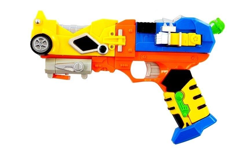 Foam Arrow Robot Gun med mask - säker, rolig, transformerbar leksak