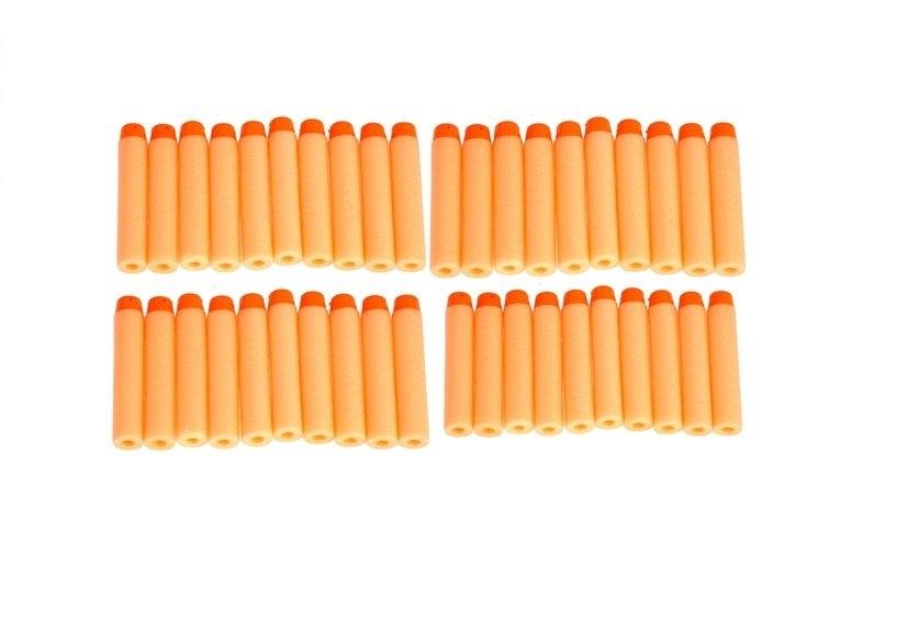 Foam Bullets Rifle Set: 40 ammunition, målsköld ingår