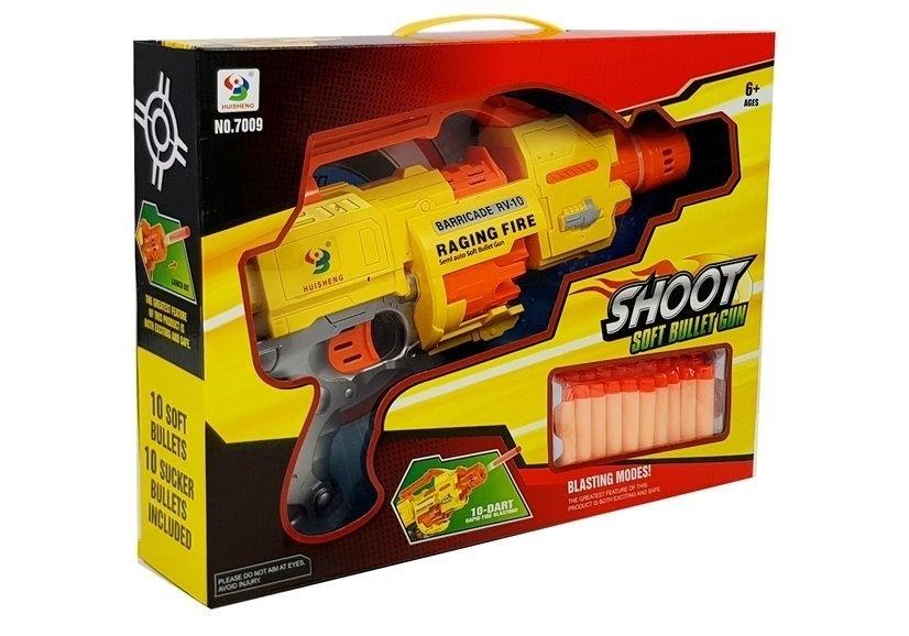 Foam Dart Rifle Set: 20 missiler, sköld, säkra och roliga