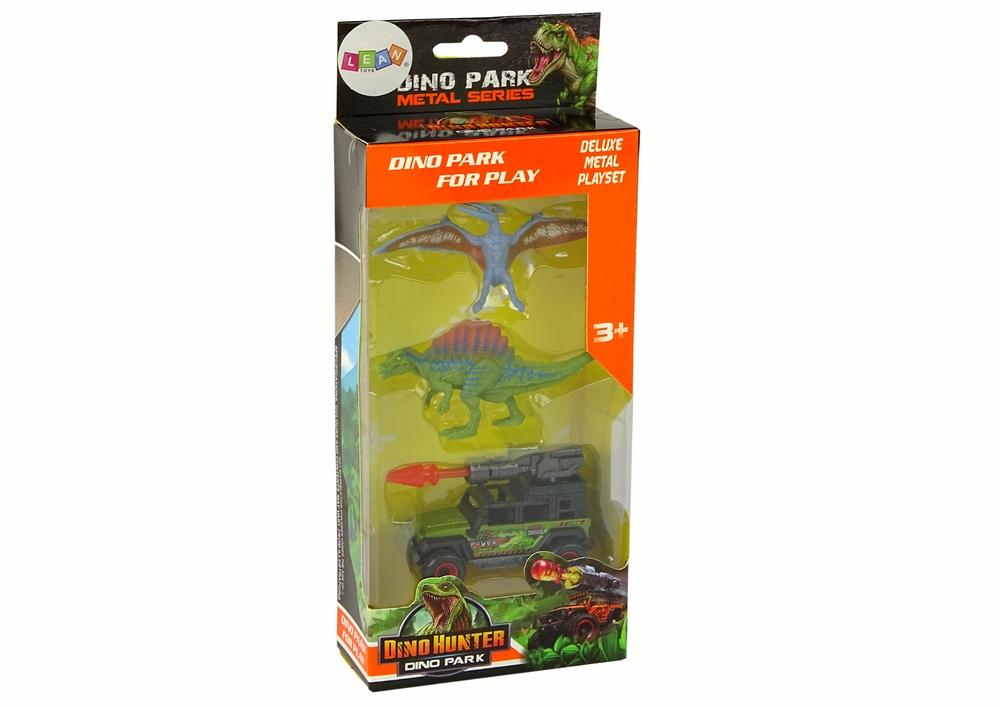 Forhistorisk Dino Adventure Set: Raketbil, Pterosaur