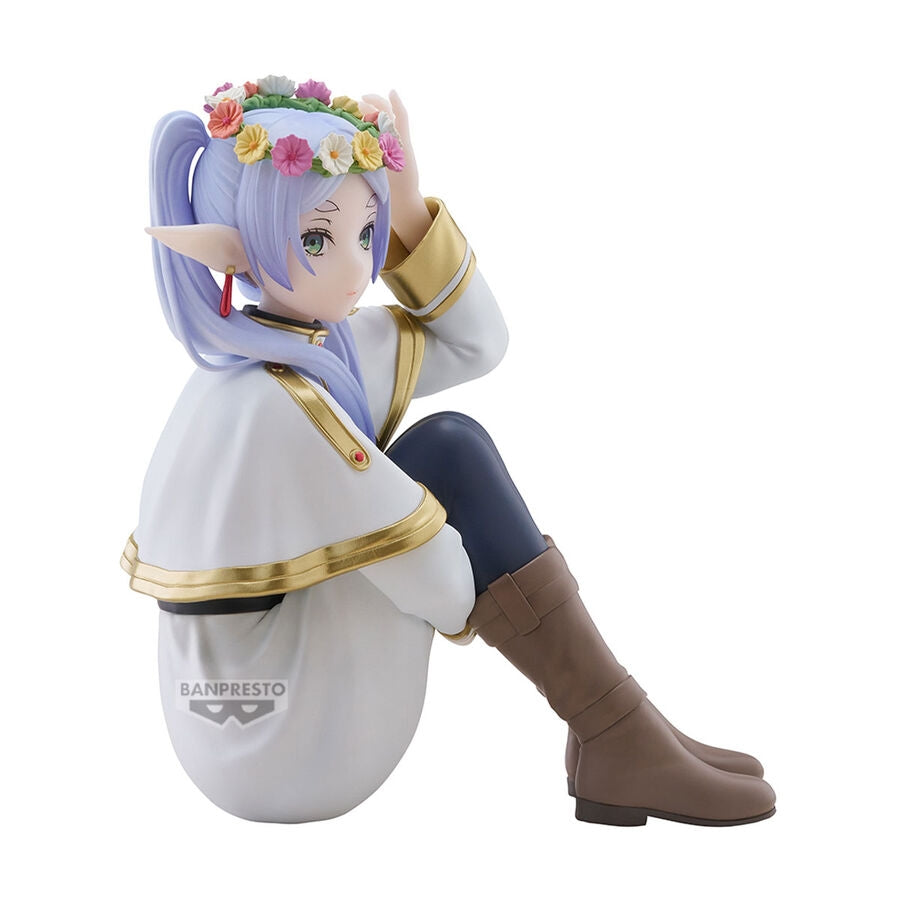 Frieren Flower Crown Figur, 13 cm Samlarleksak
