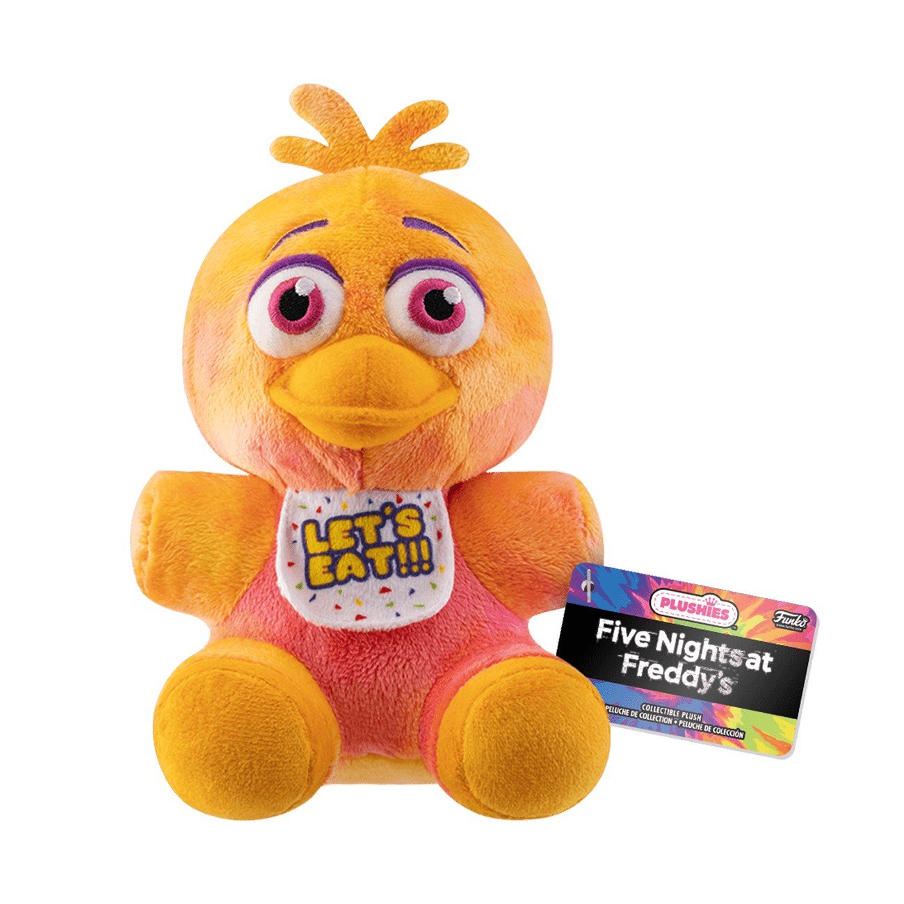 Funko Plys: Five Nights At Freddy's: Tiedye - Chica, 18 Cm