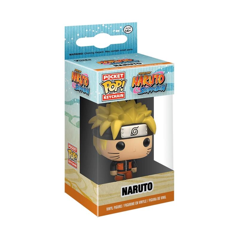 Funko pop! Nøglering: Naruto Shippuden - Naruto, 10 Cm