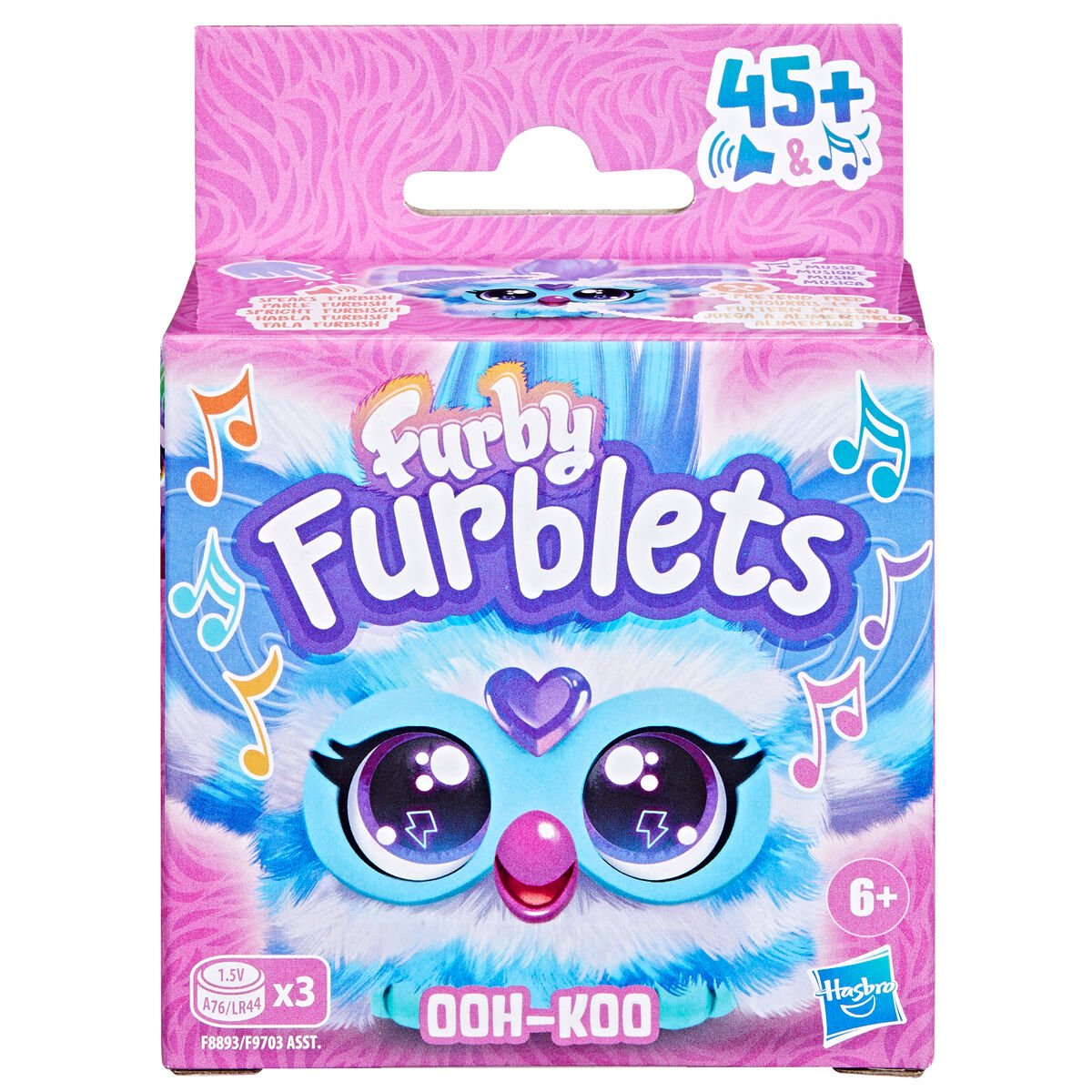 Furby Mini Interactive Toy med ljud och rörelsefunktioner