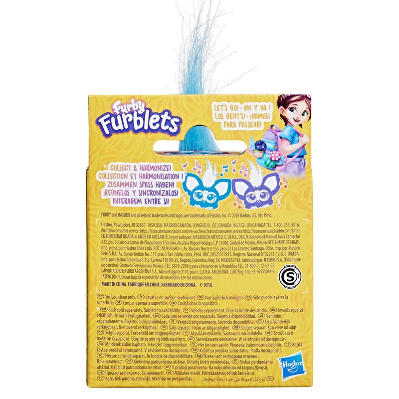 Furby Mini Interactive Toy med ljud och rörelsefunktioner