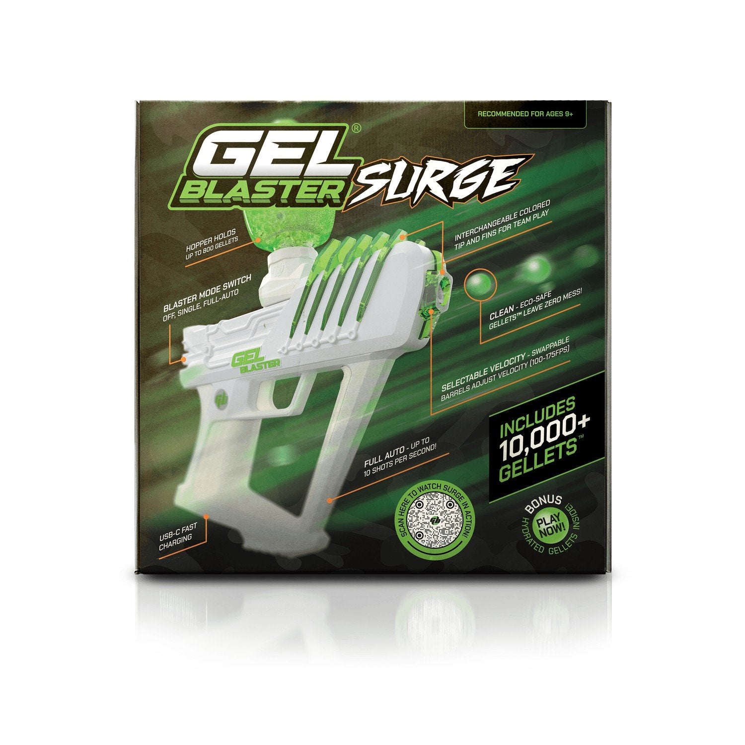 Gel Blaster Surge Blaster Set med 10 000 geletter