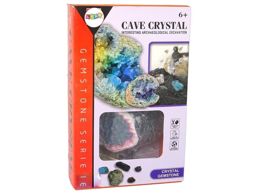 Gemstone Excavation Kit: Upptäck gömda skatter och lär dig!