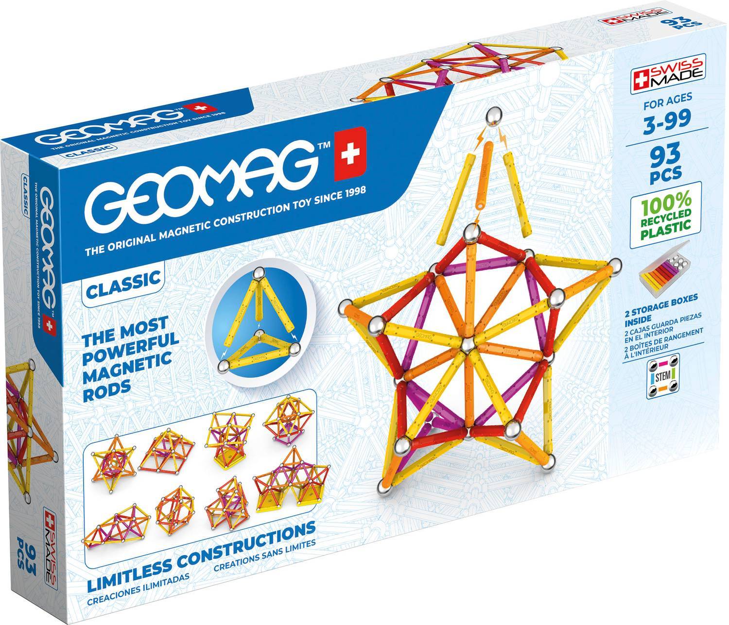 Geomag Classic 93 dele