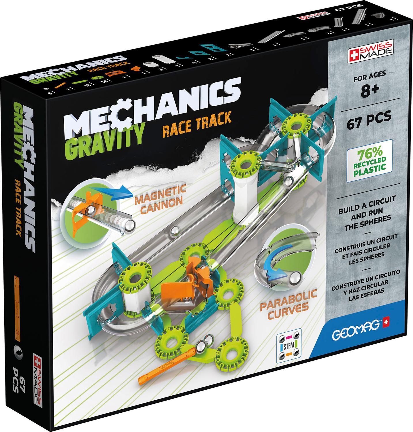 Geomag Mechanics Gravity Racerbana 67 Delar