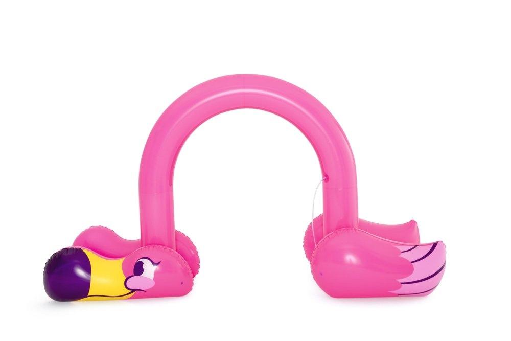 Giant Flamingo uppblåsbar sprinkler för utomhusnöjen