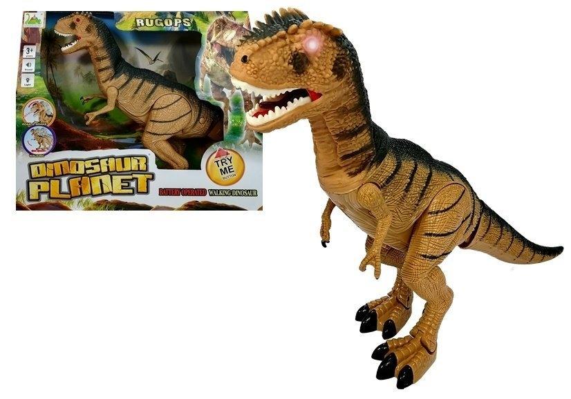 Giant T-Rex Toy: Rör sig, ryter och glöder