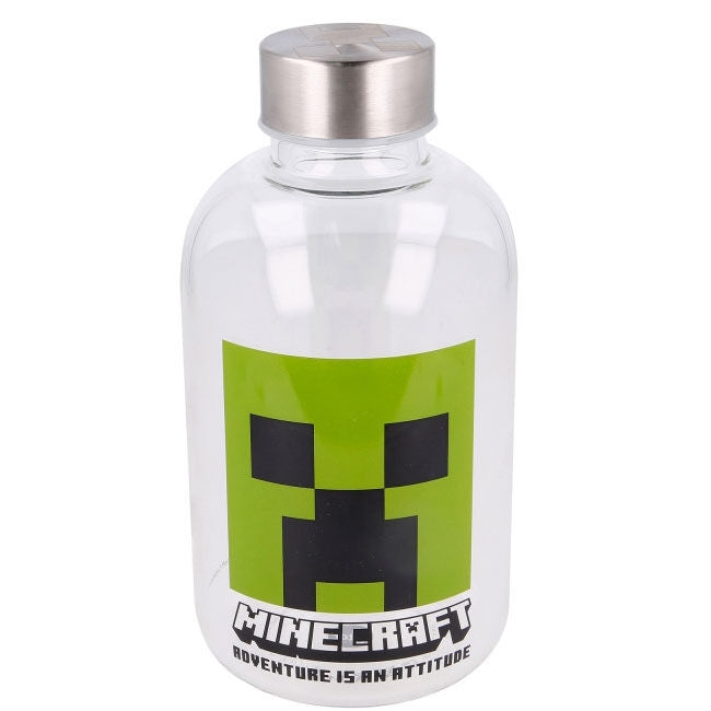 Glasflaska 620 ml för Minecraft-spelare och samlare