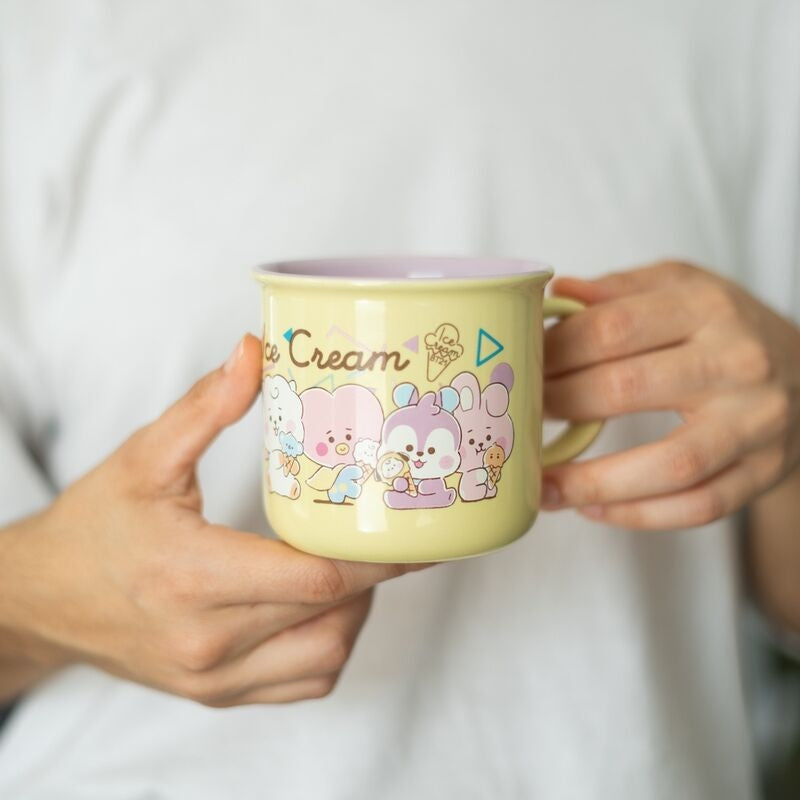 Glassmugg, Premium Quality, BT21 Design