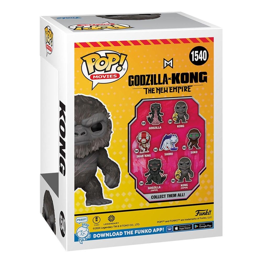 Godzilla vs. Kong 2 POP! Filmer Vinyl Figur Kong 9 cm