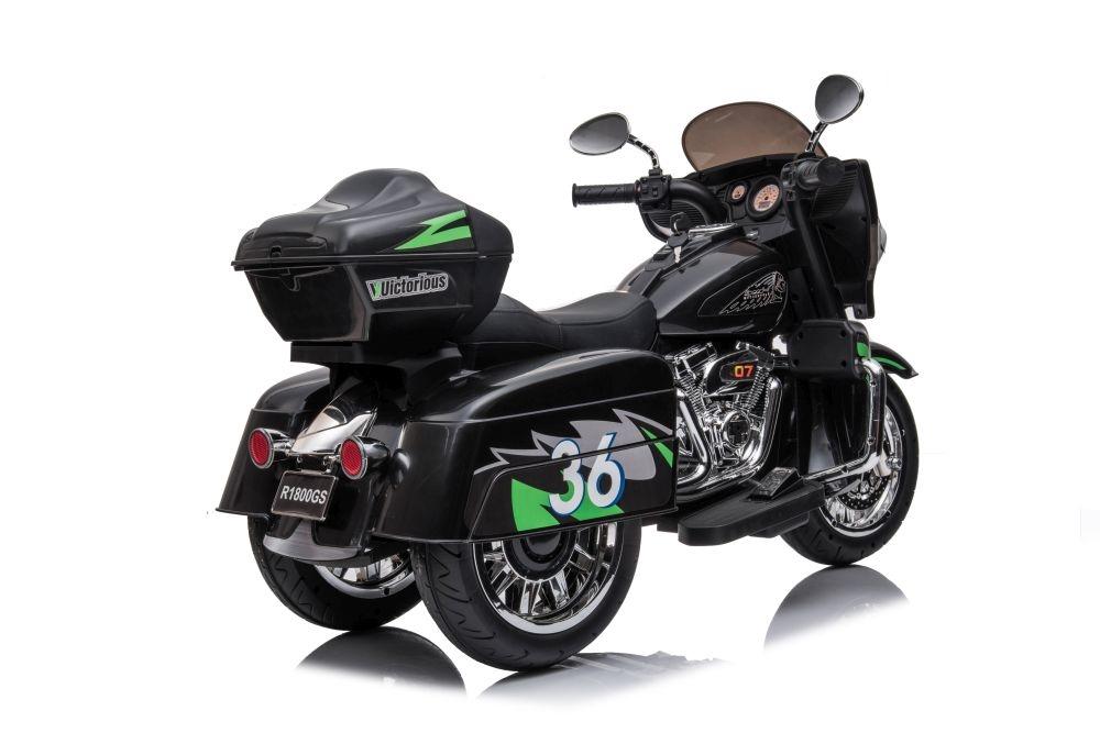 Goldwing NEL-R1800GS 3-hjuls batteri motorcykel - Svart