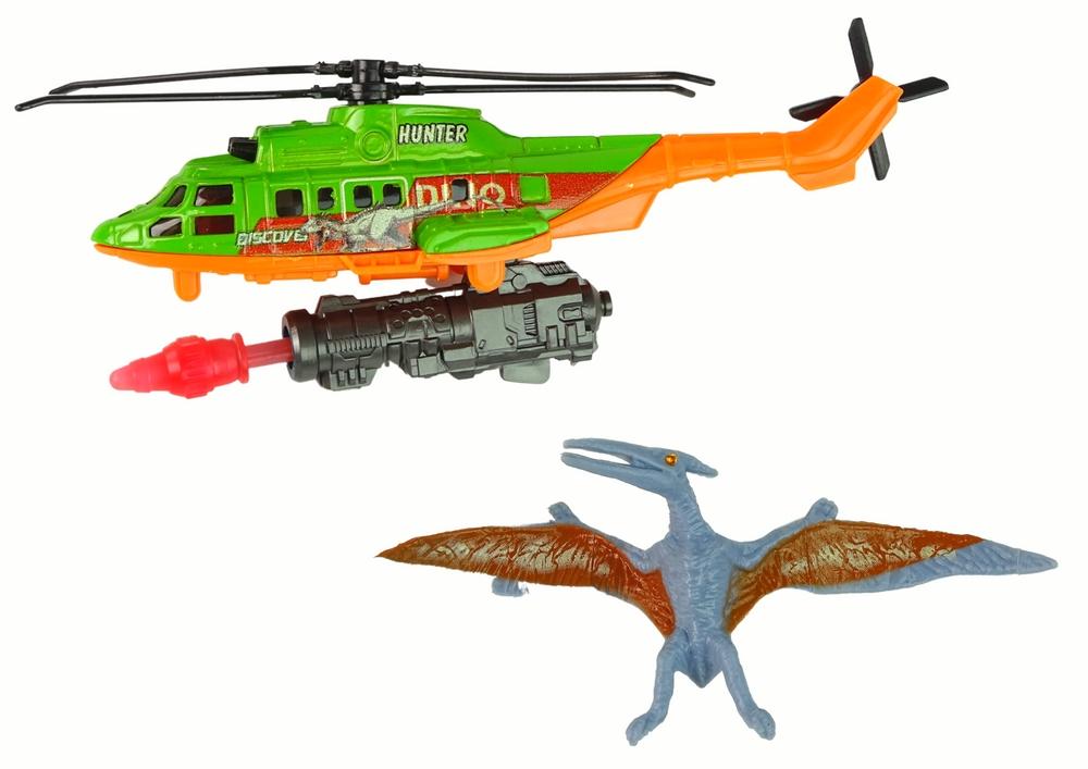 Green Helikopter Dino Transport - Äventyr väntar!