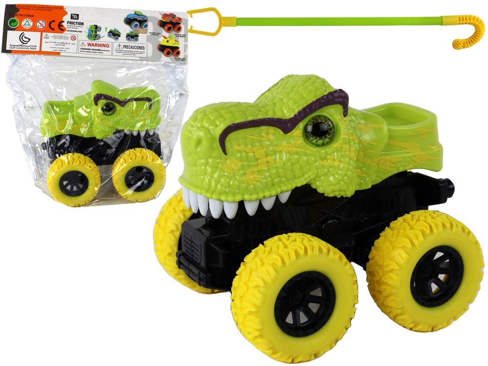 Green T-Rex Friction Drive: Realistic Dinosaur Adventure Toy