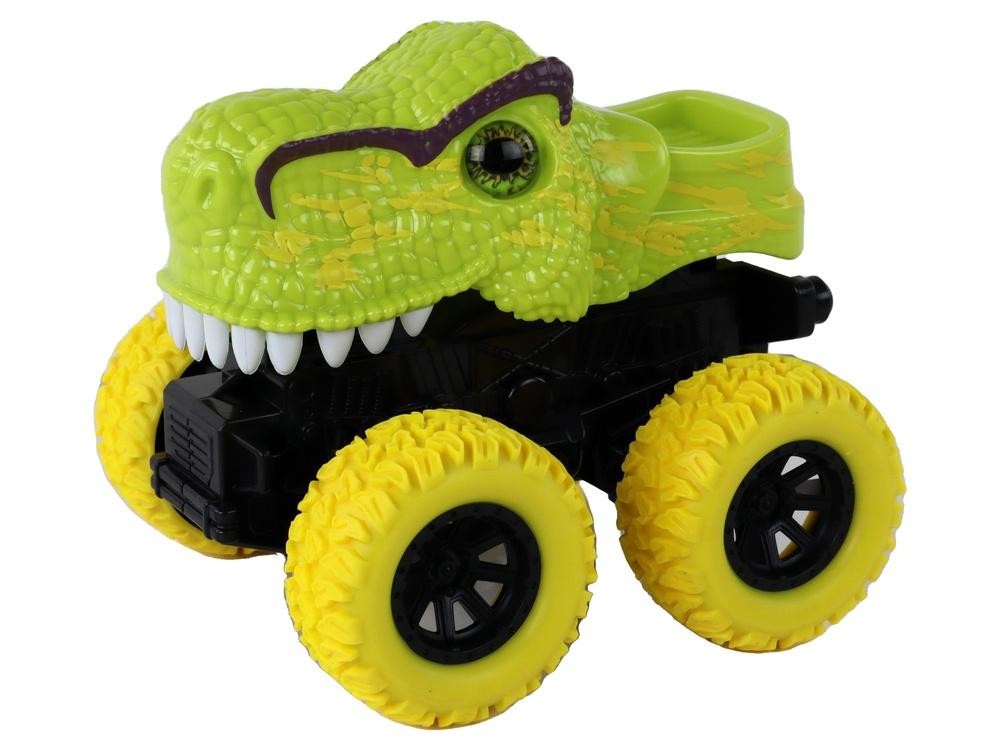 Green T-Rex Friction Drive: Realistic Dinosaur Adventure Toy