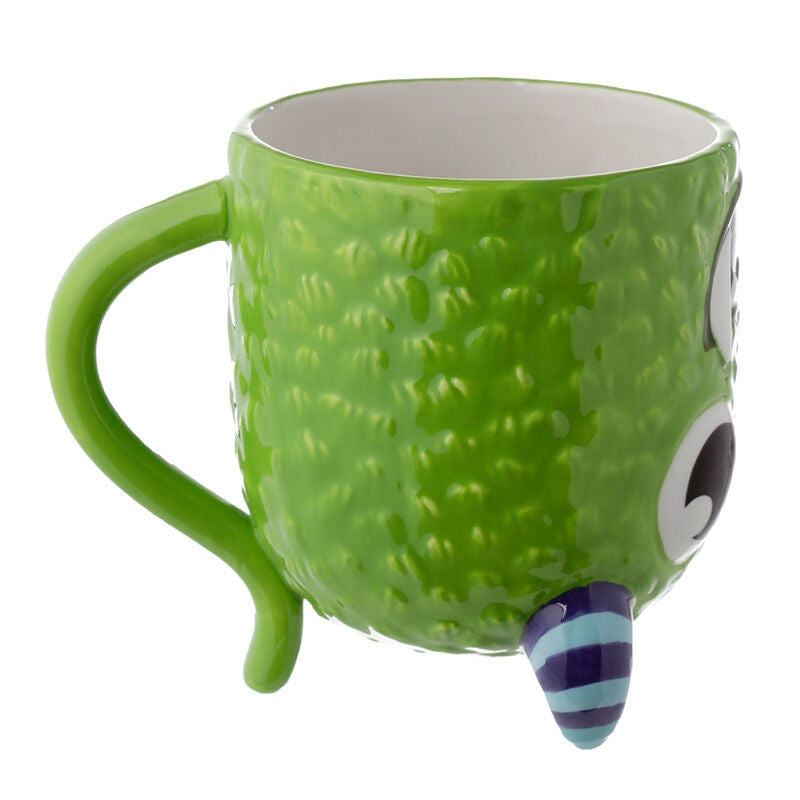 Grön 3D-mugg, 550 ml kapacitet, Monstruo Monstarz Design