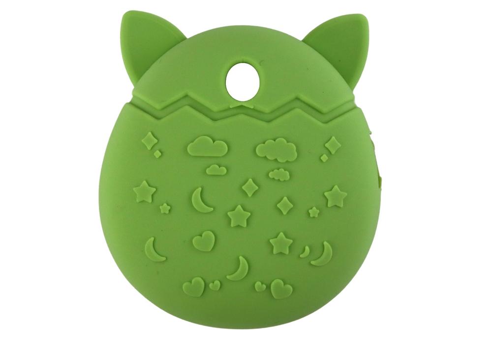 Green Cat Silikone Etui: Sødt, beskyttende Tamagotchi etui