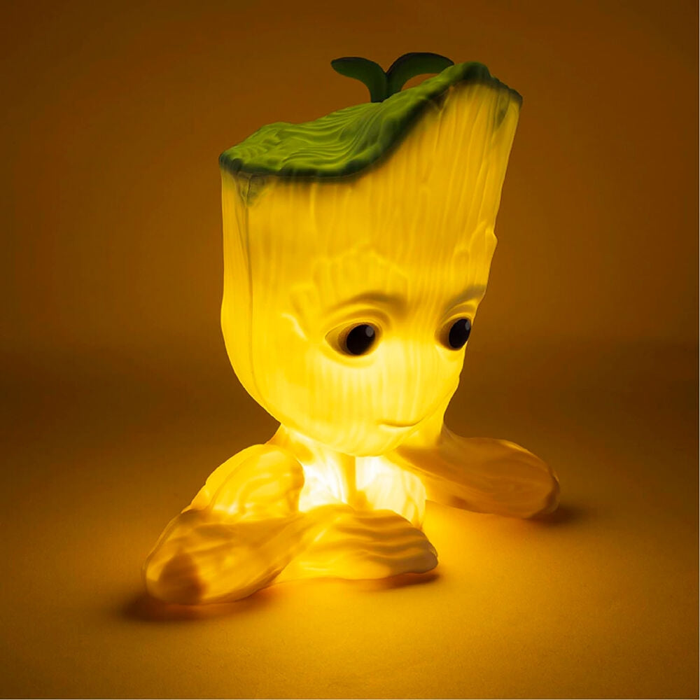 Groot 3D-lampa med ljud, 22 cm höjd, Marvel Guardians of the Galaxy