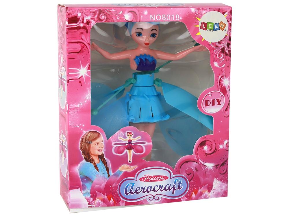 Handkontrollerad Blue Fairy: Magic Flying Doll with Lights