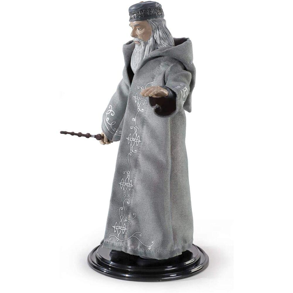 Harry Potter Dumbledore med trollstav Bendyfigs formbar figur 19cm