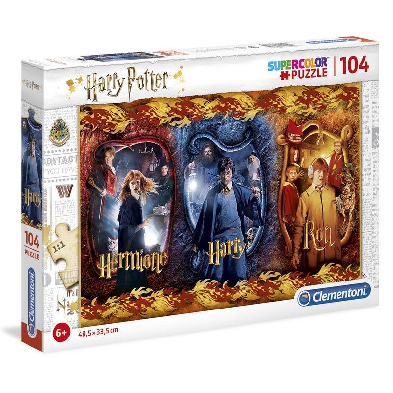 Harry Potter Harry, Ron og Hermione puslespil 104pzs