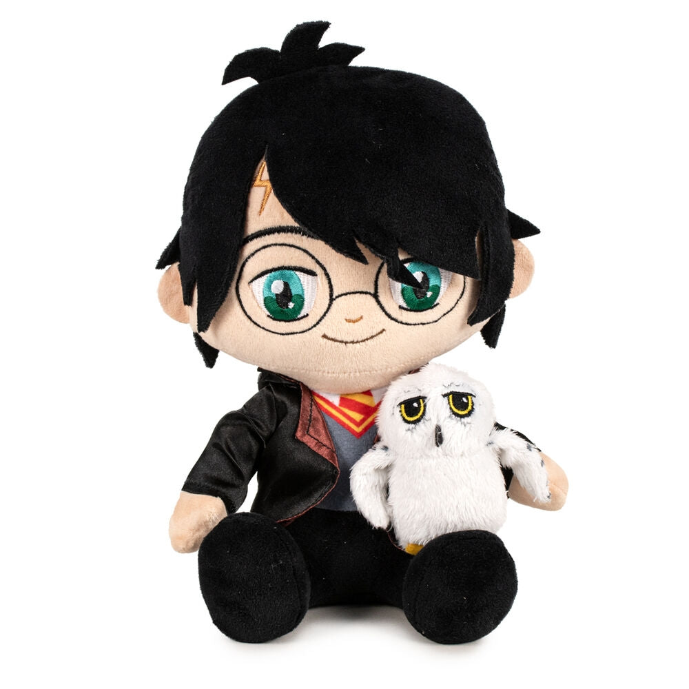Harry Potter Hedwig plyschleksak 29 cm - Mjuk, samlarfigur