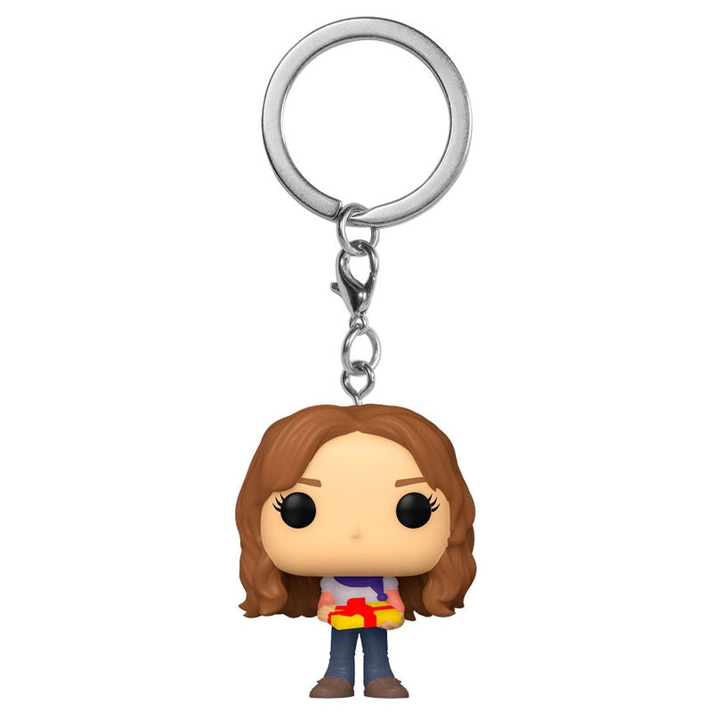 Harry Potter Holiday Hermione Pocket POP-nyckelring Exklusiv