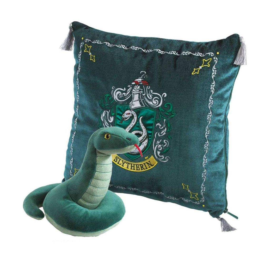 Harry Potter House Maskot Kudde med Plysch Figur Slytherin