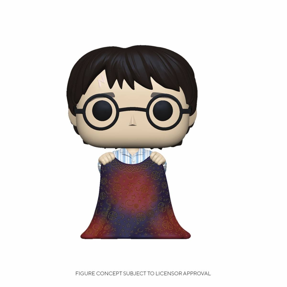 Harry Potter POP! Filmer Vinylfigur Harry m/Osynlighetsmantel 9 cm