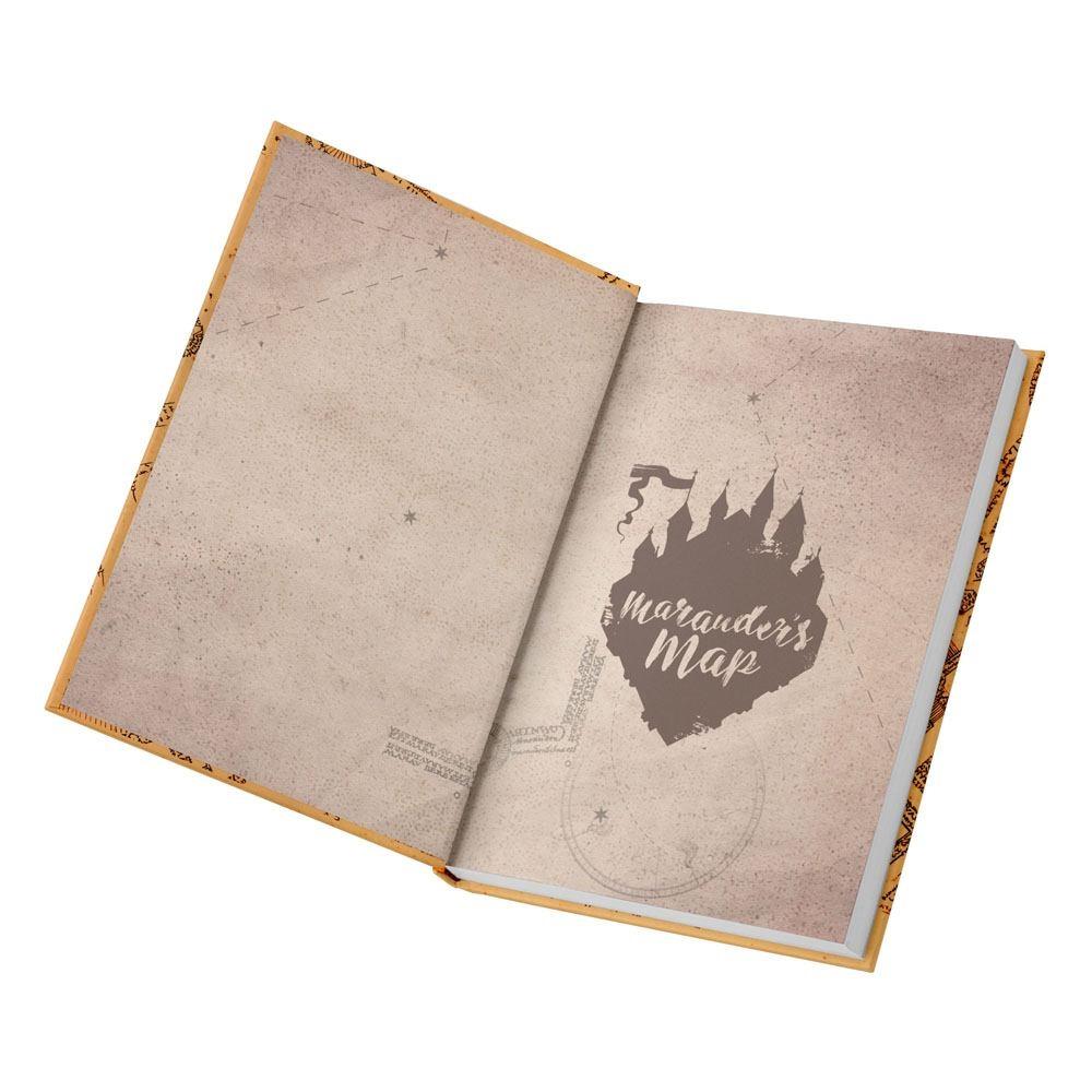 Harry Potter notesbog med Marauder's Map