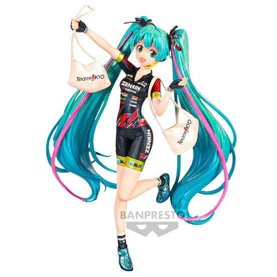 Hatsune Miku Banpresto Chronicle Hatsune Miku Racing 2019 figur 17cm